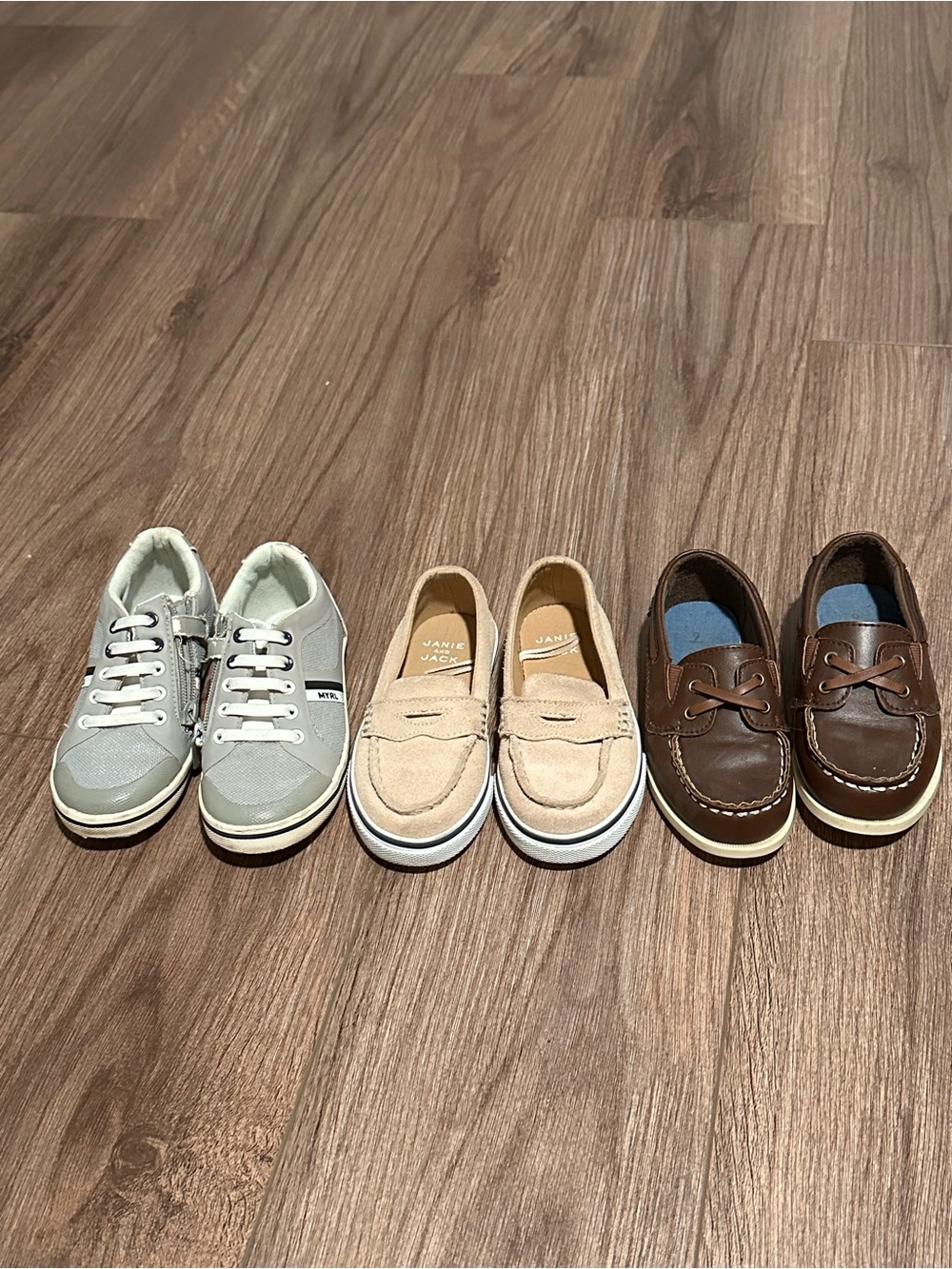 Bundle of Boys 8 Shoes by Janie & Jack, Mayoral and Carters